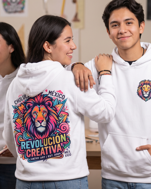 Sudadera Personalizada con gorro y cangurera Unisex